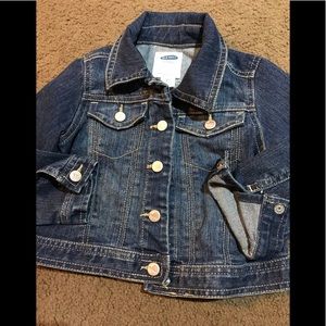 Girls size 2T jean jacket by old navy
